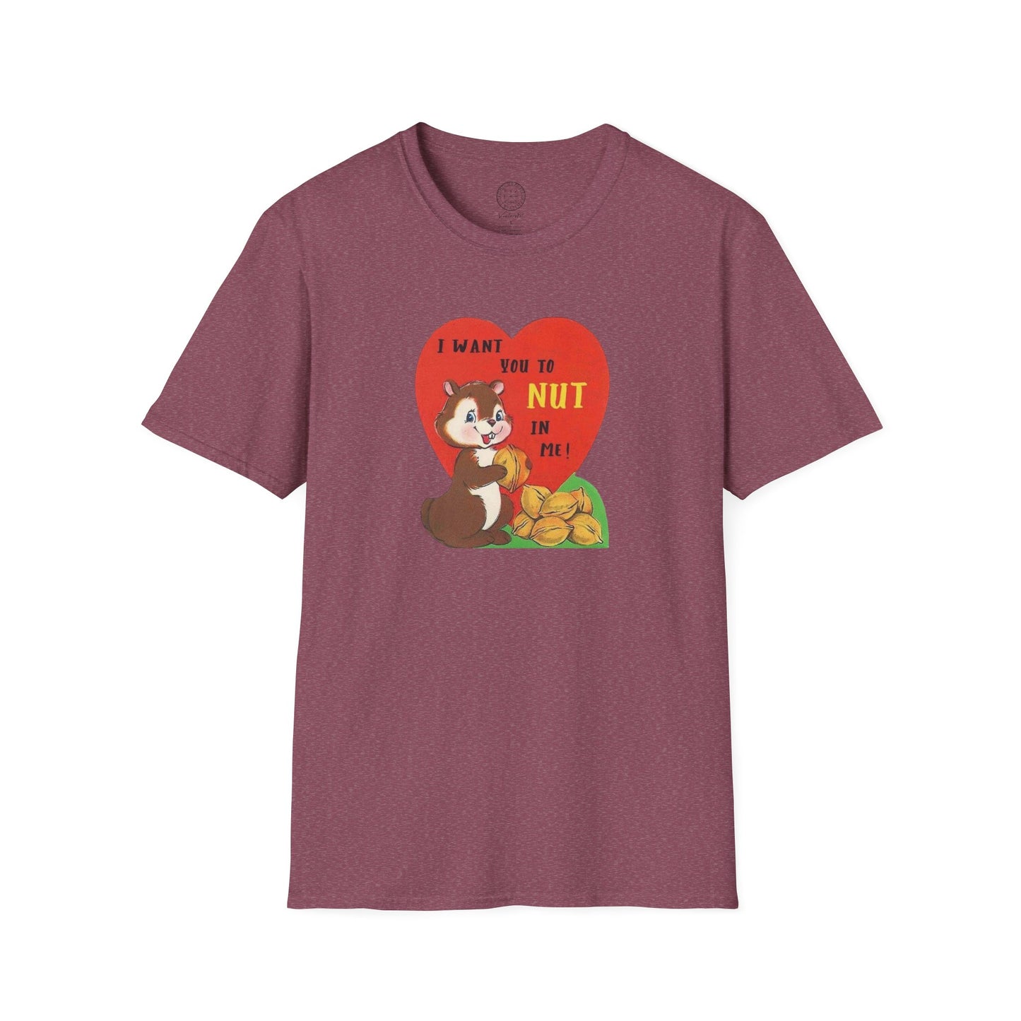 Squirrels Love Nuts Softstyle Unisex T-shirt