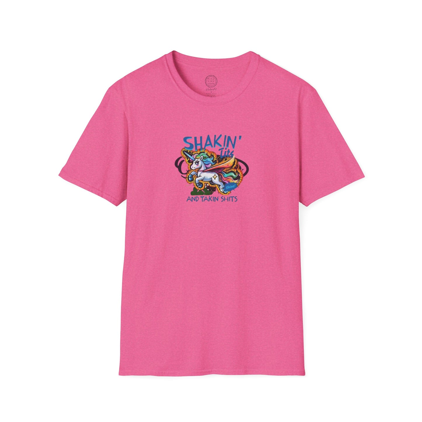 Shakin tits and takin shits Softstyle T shirt