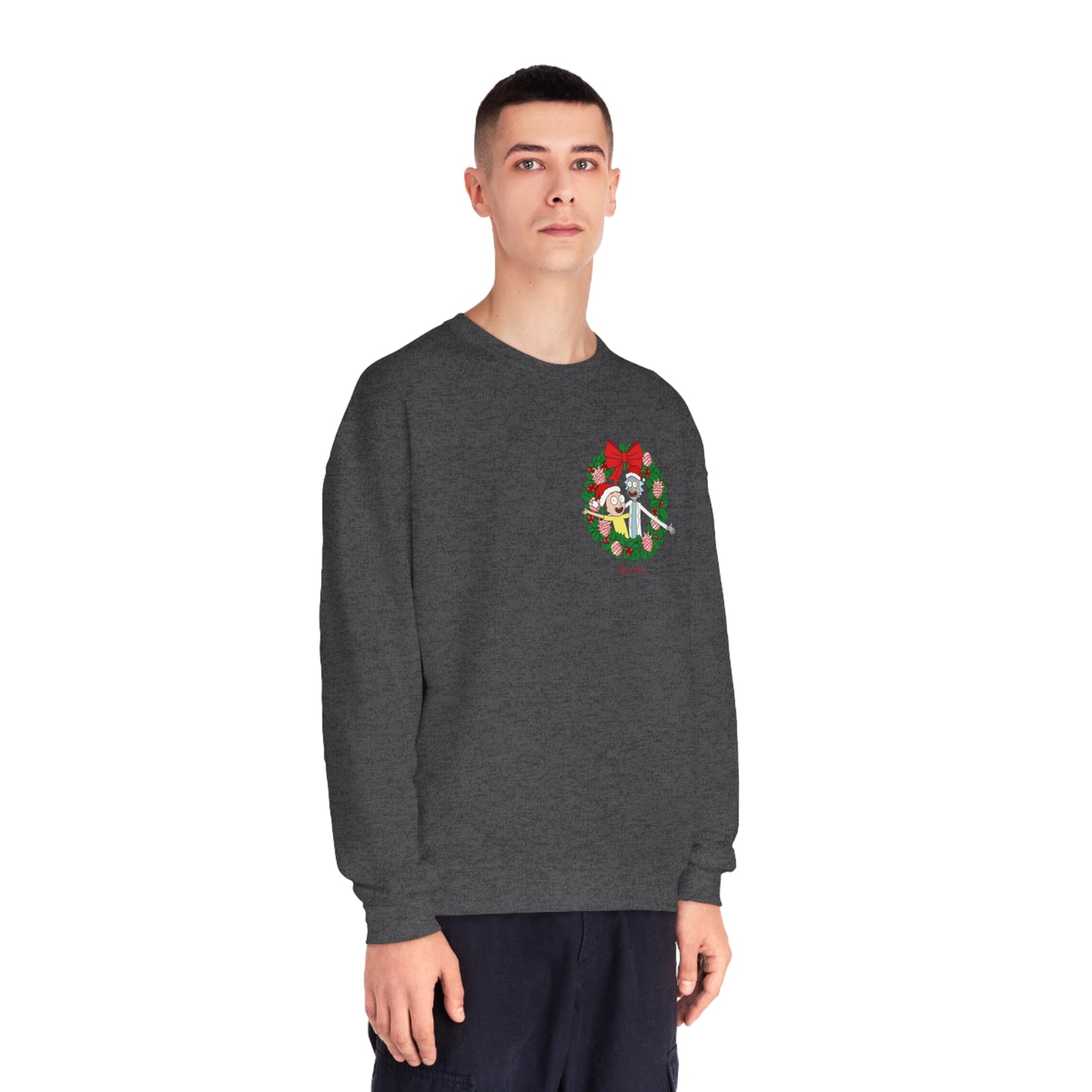 Merry Rickmas Wreath Sweater