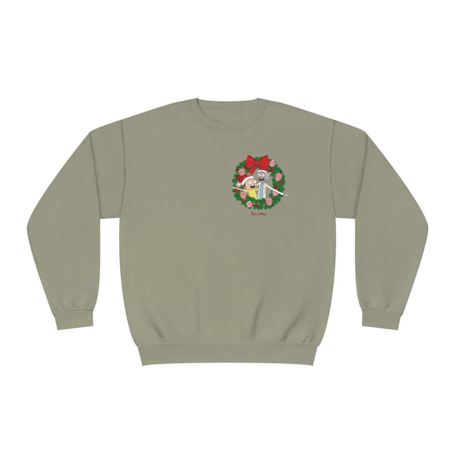 Merry Rickmas Wreath Sweater