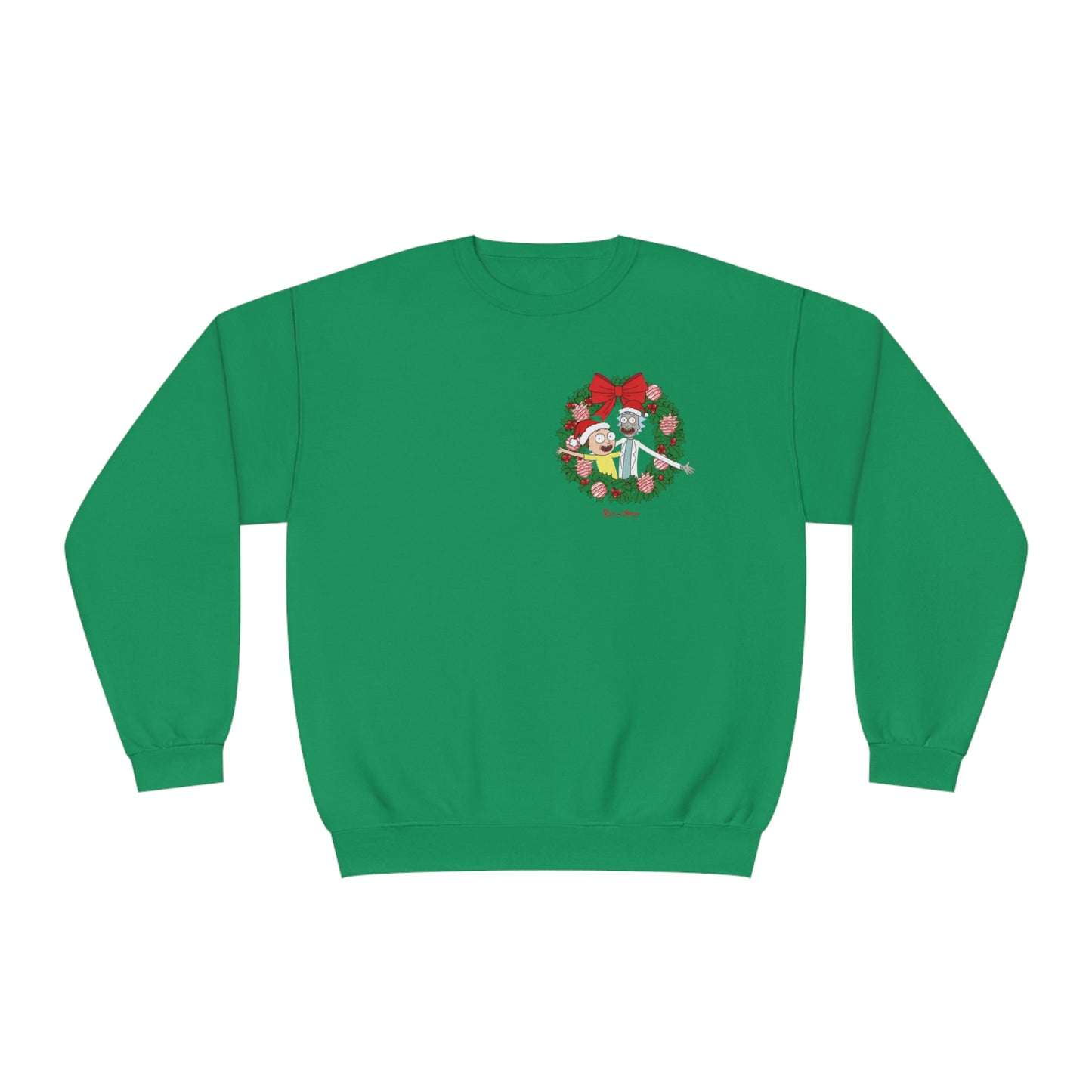 Merry Rickmas Wreath Sweater