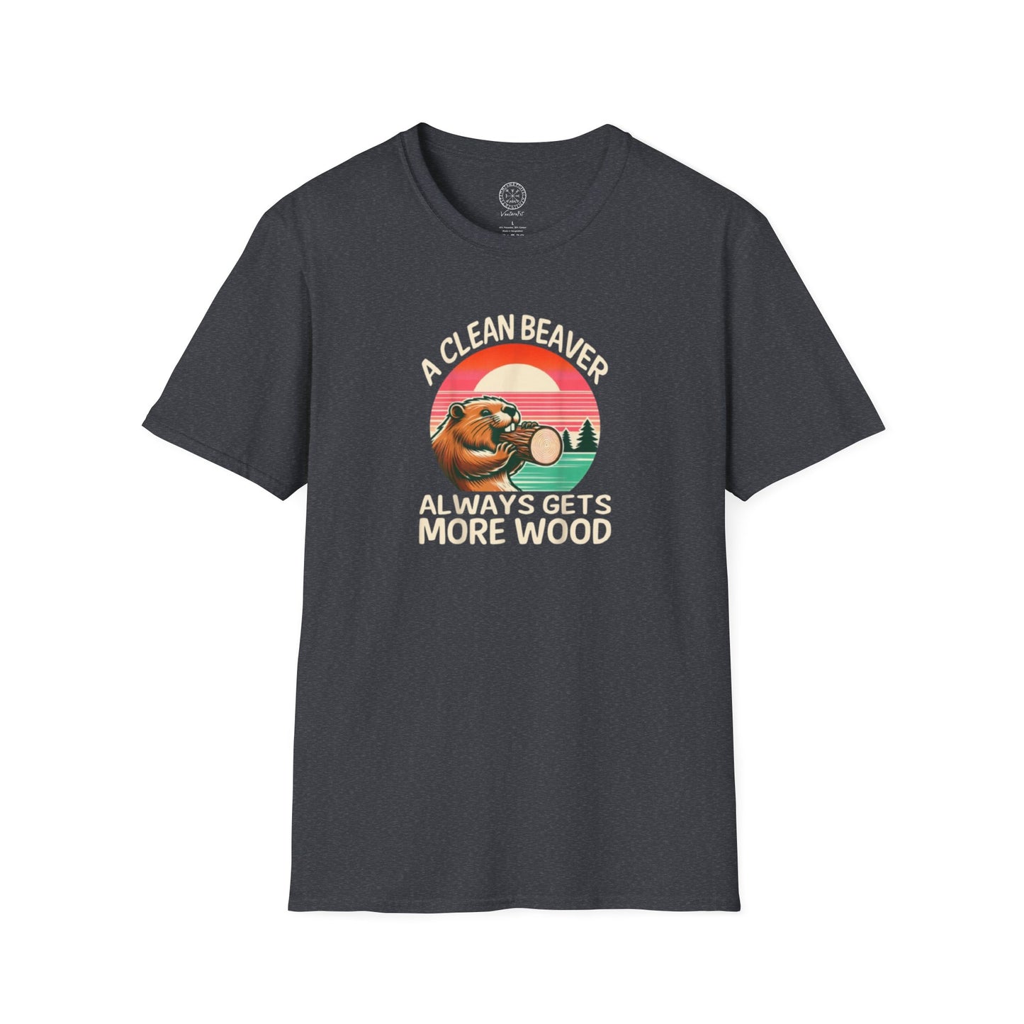 A Clean Beaver Always Gets More Wood Softstyle T-shirt