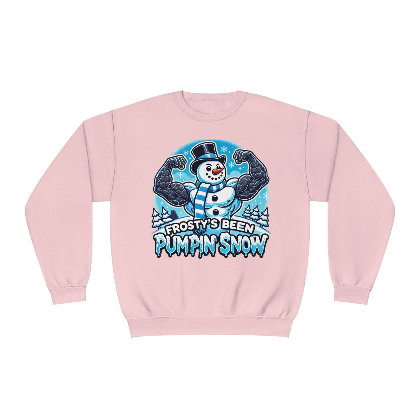 Frosty’s Been Pumpin’ Snow Sweater