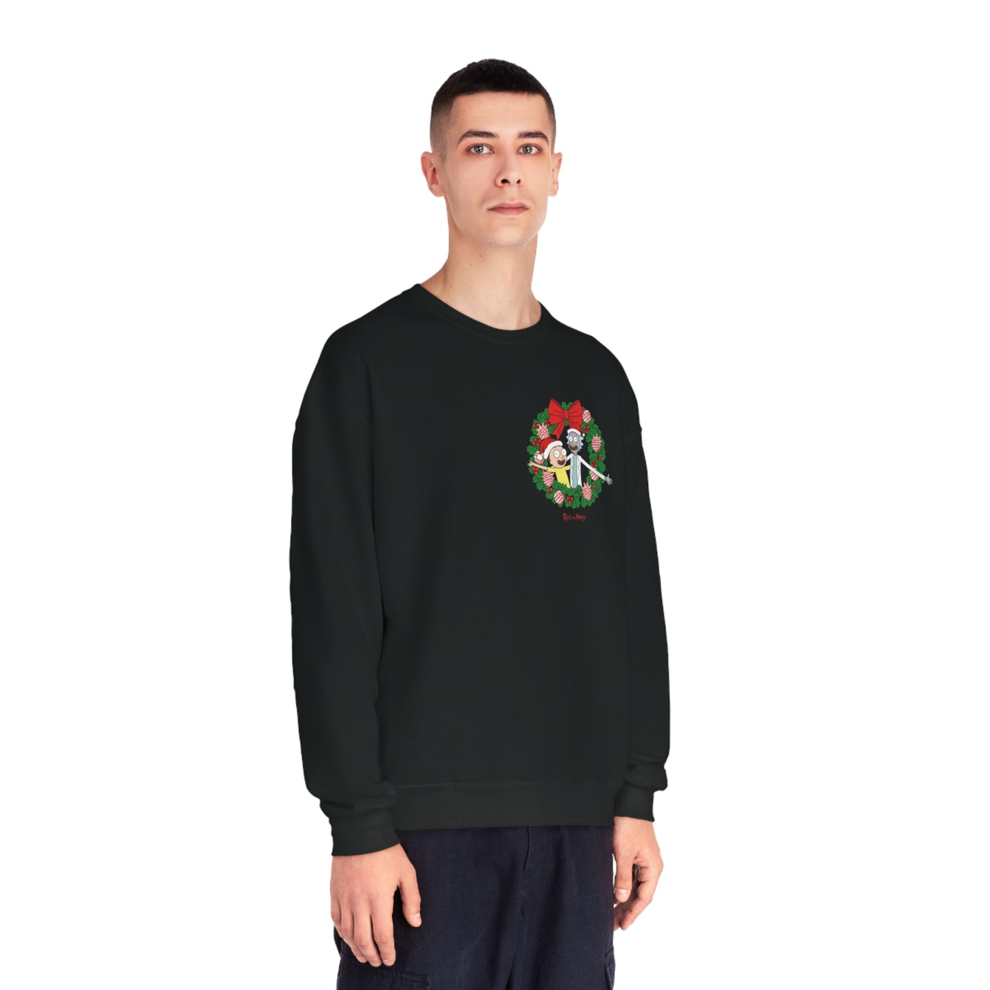 Merry Rickmas Wreath Sweater