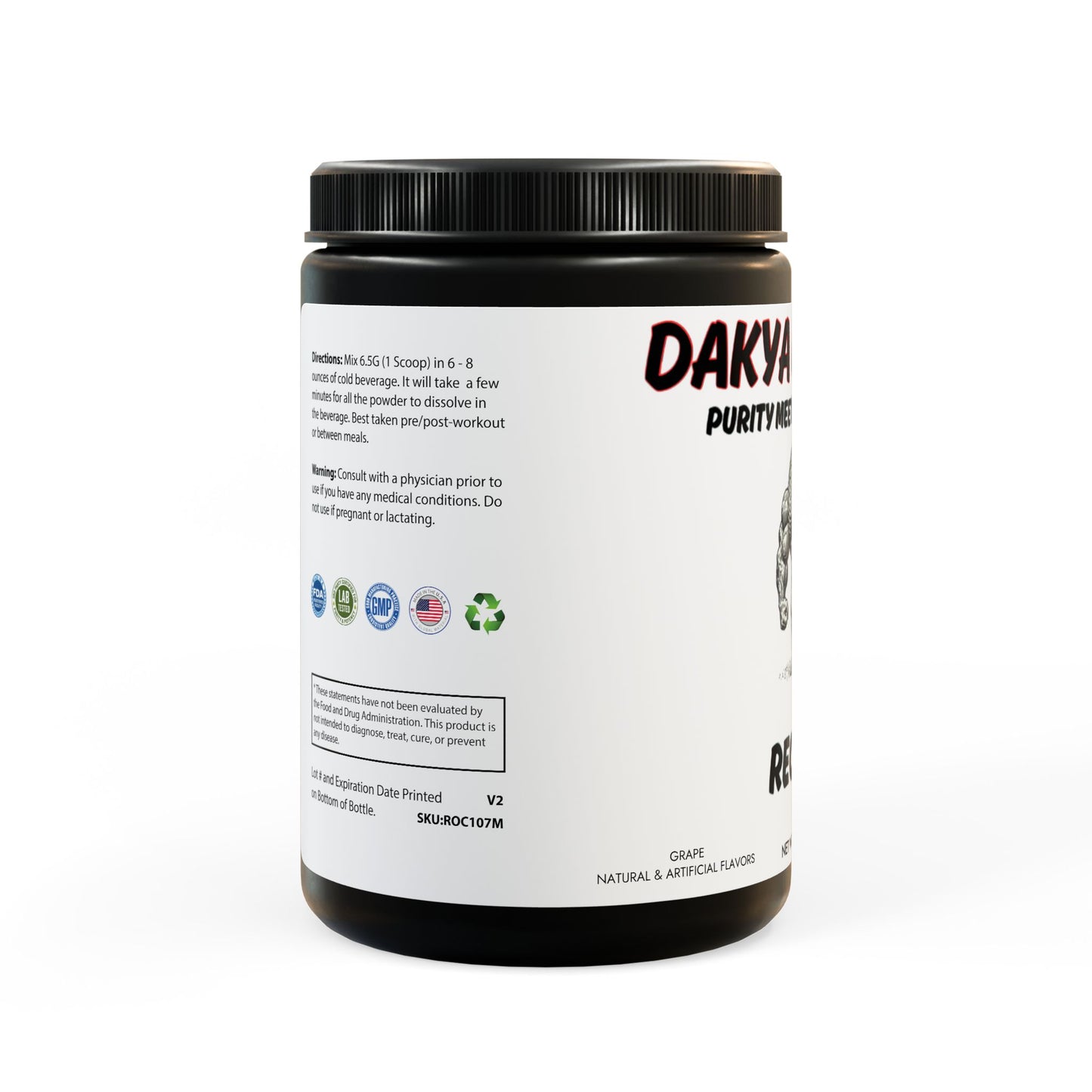 Recover BCAA Supplement, Grape