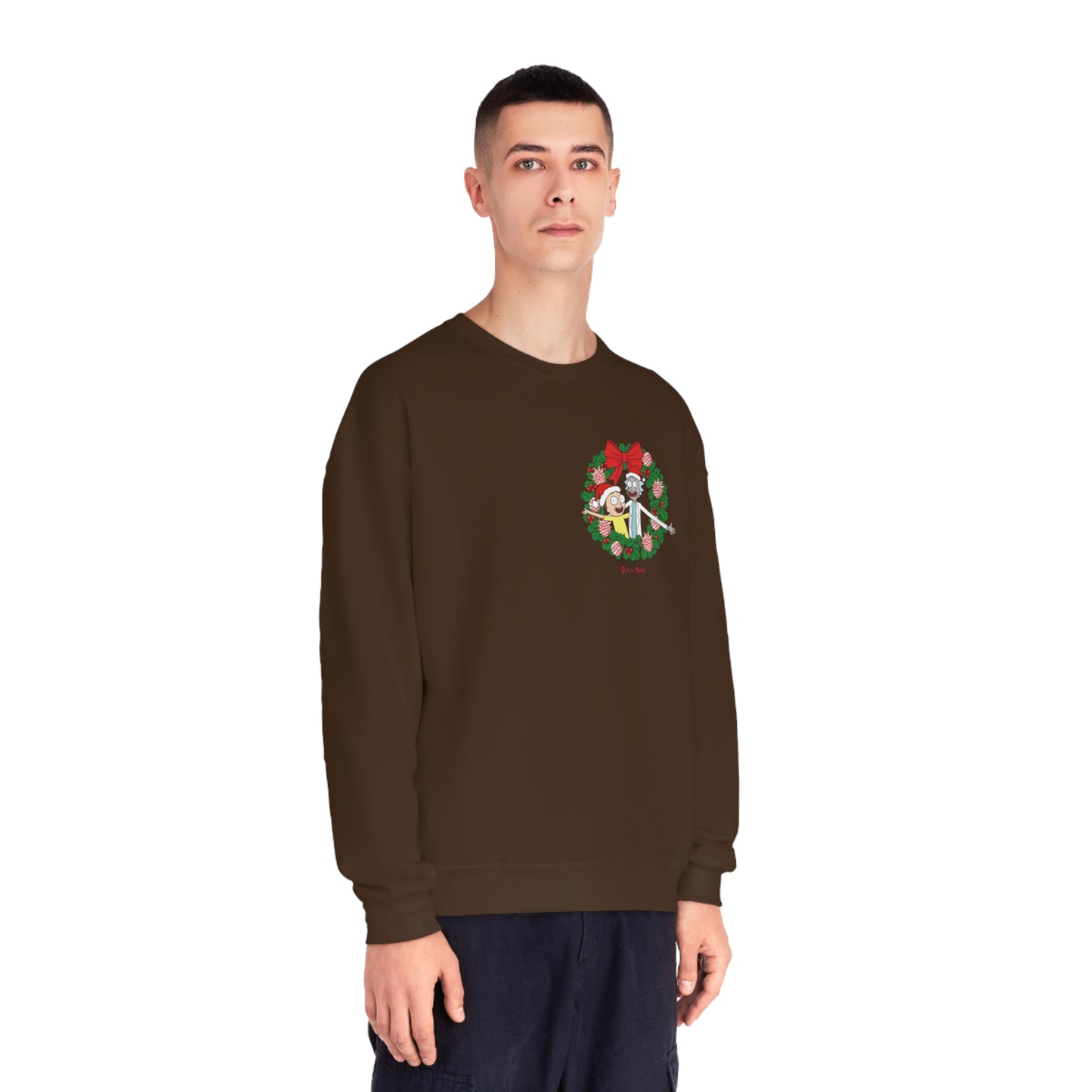 Merry Rickmas Wreath Sweater