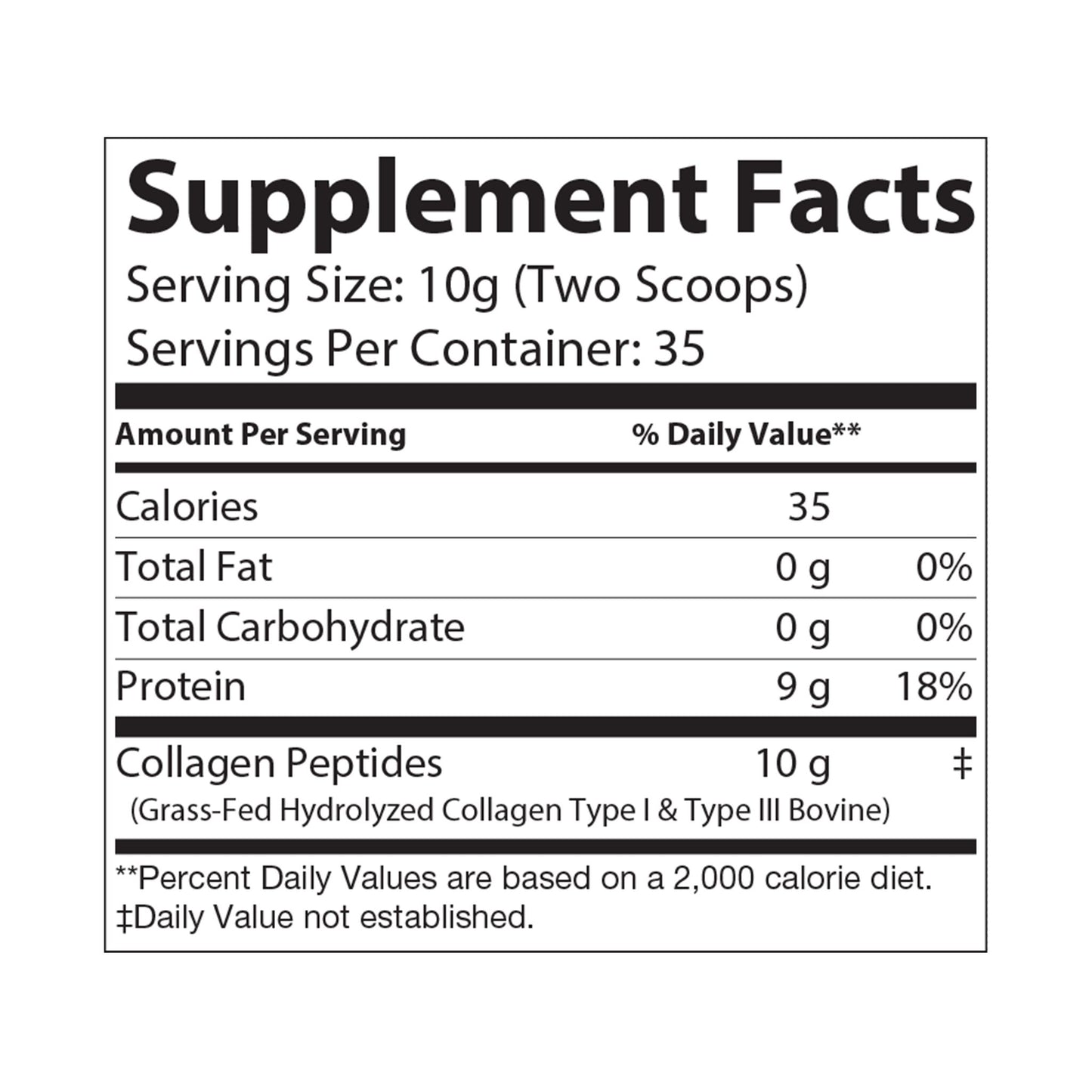 Rejuvenate Collagen Peptides Type I & III Supplement