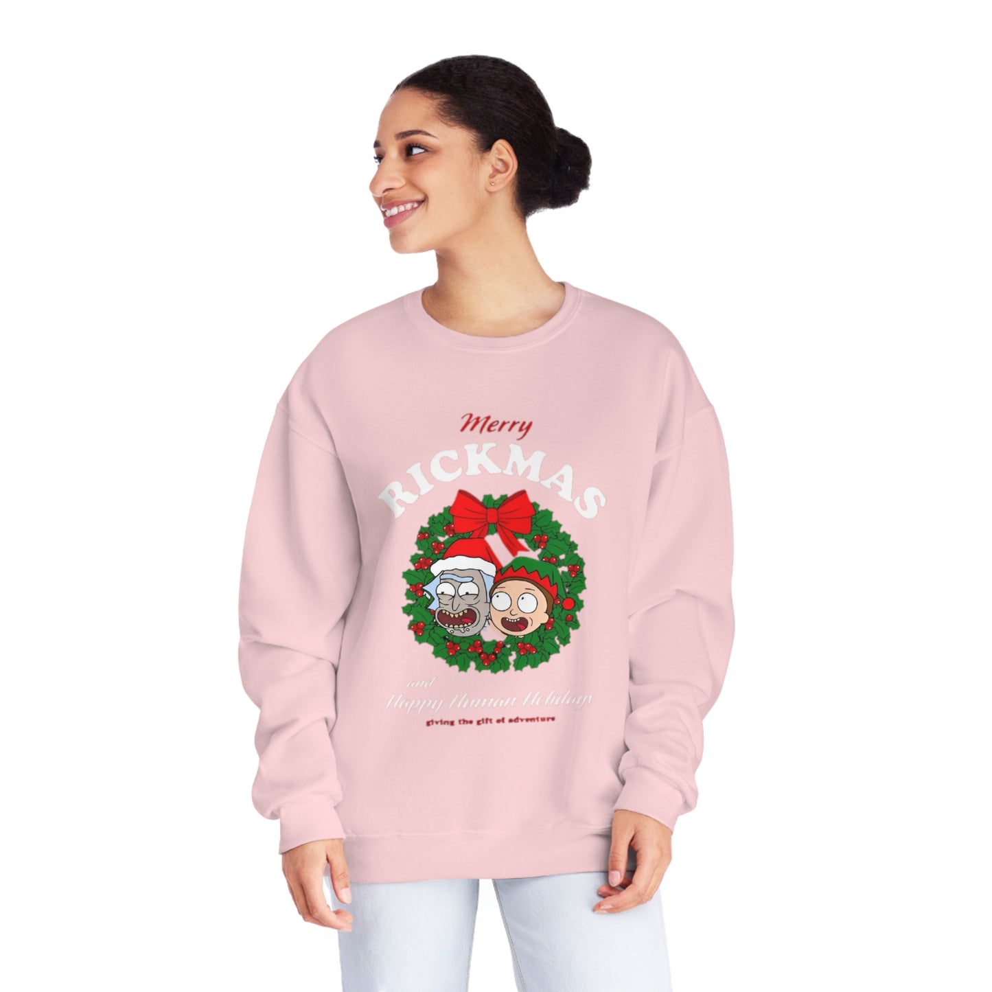 Merry Rickmas and Happy Human Holidays Sweater