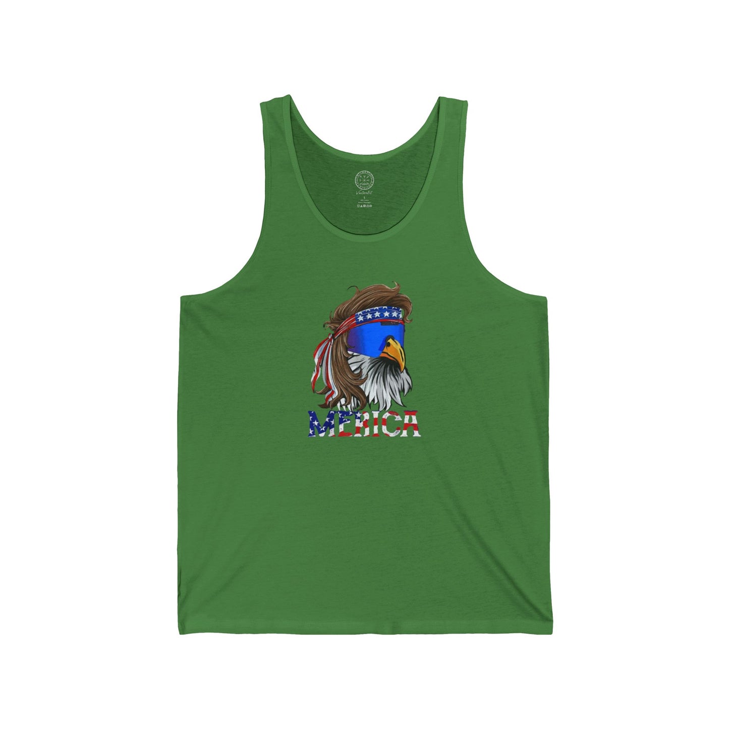 Eagle Tank Top - Unisex Patriotic Shirt with Pit Viper Sunglasses
