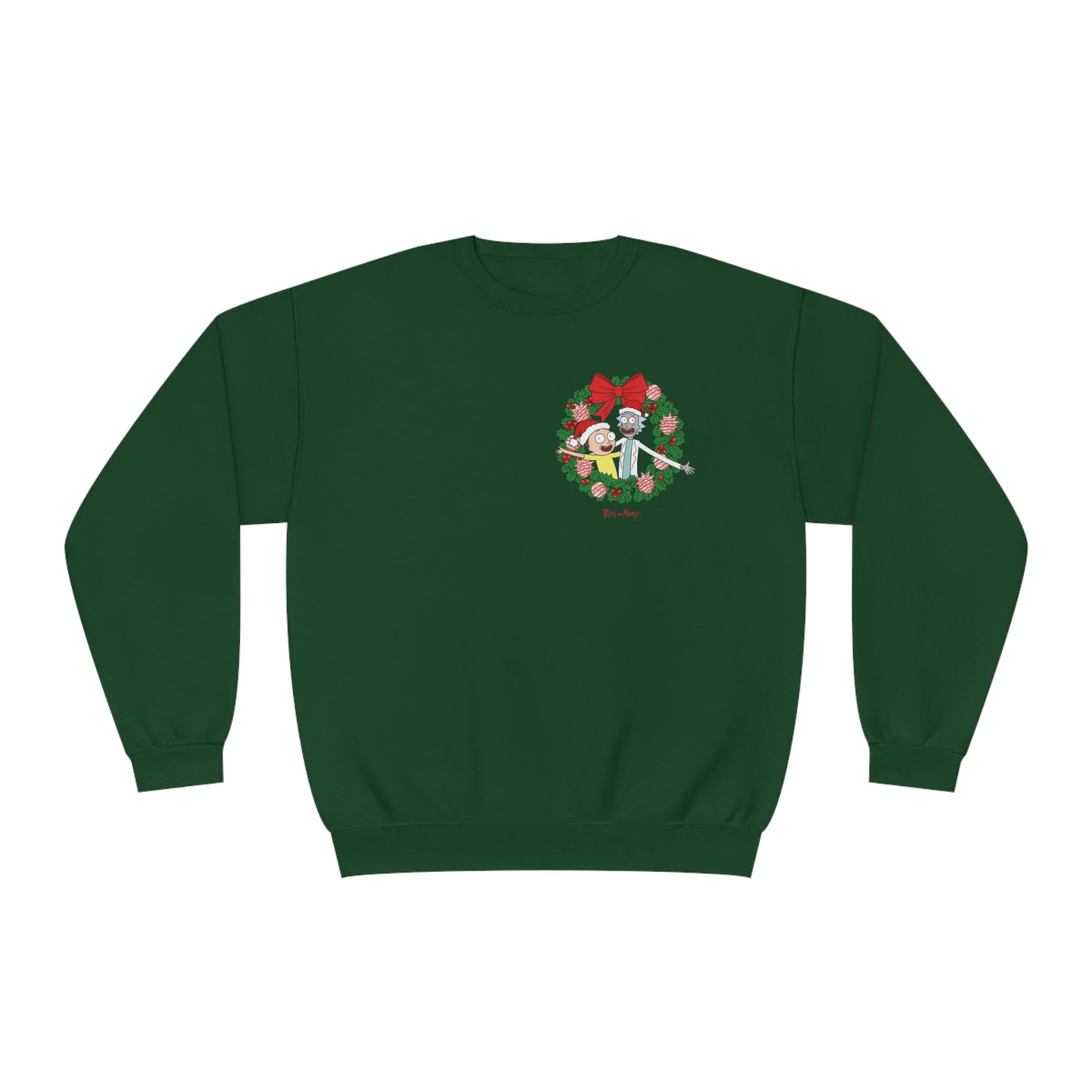 Merry Rickmas Wreath Sweater