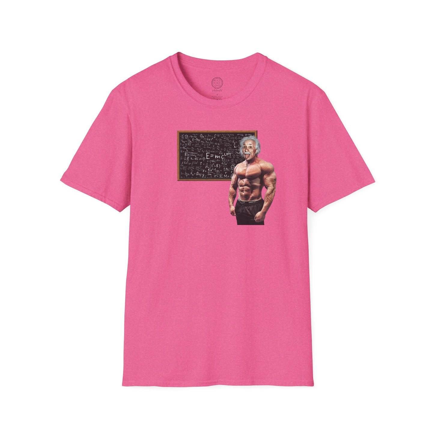 Albert Einsteins E=McLift Softstyle T shirt
