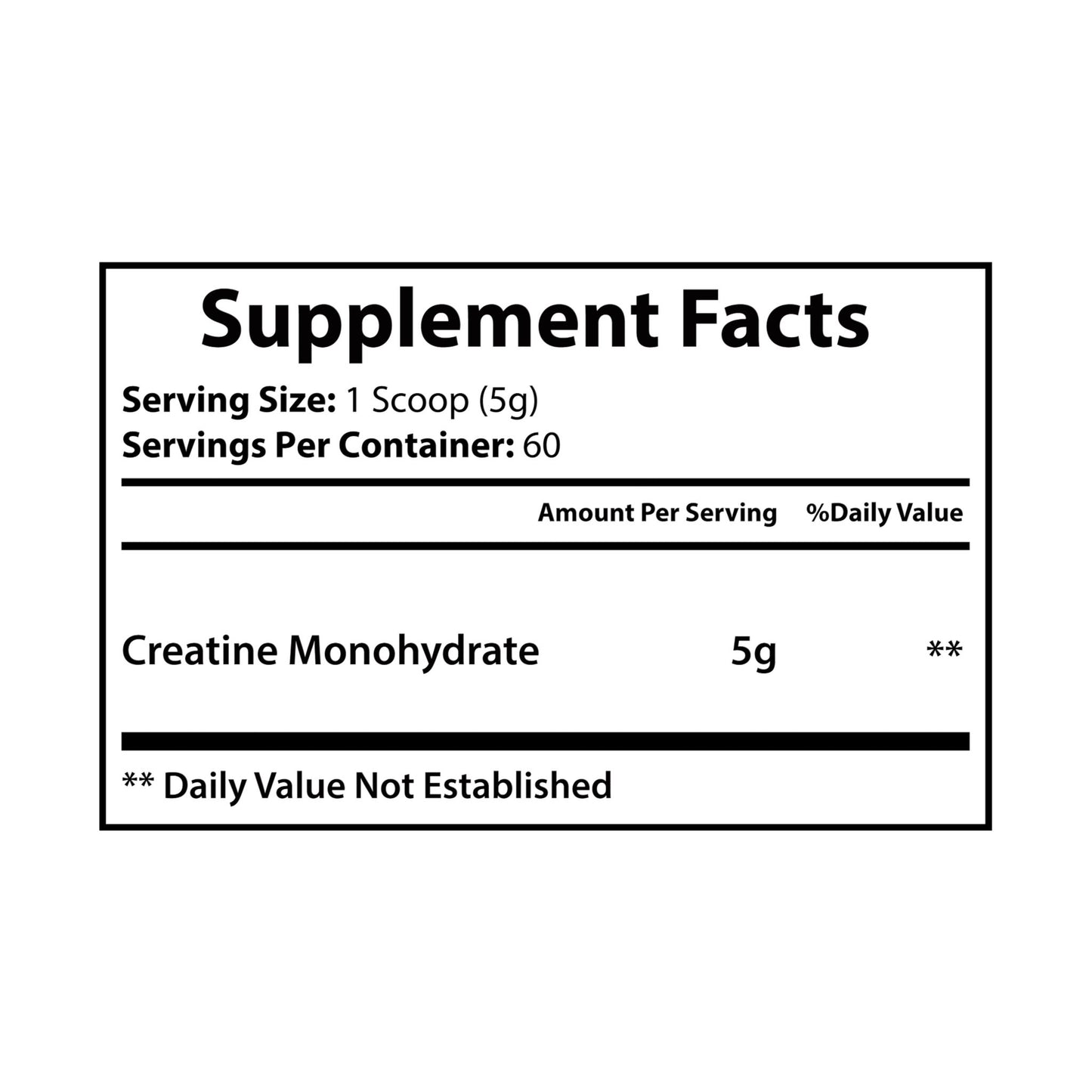 Regrow Creatine Monohydrate Supplement