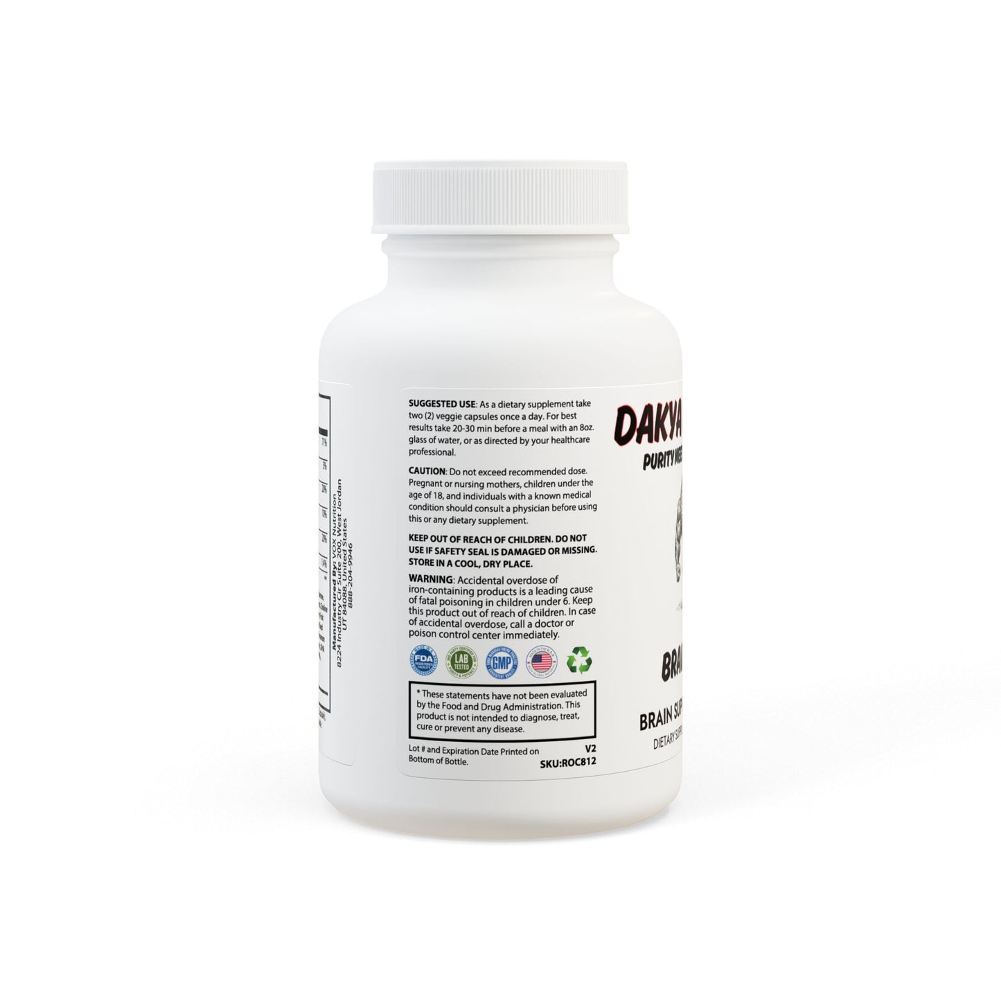 Brain Gains Brain Support Complex Supplement