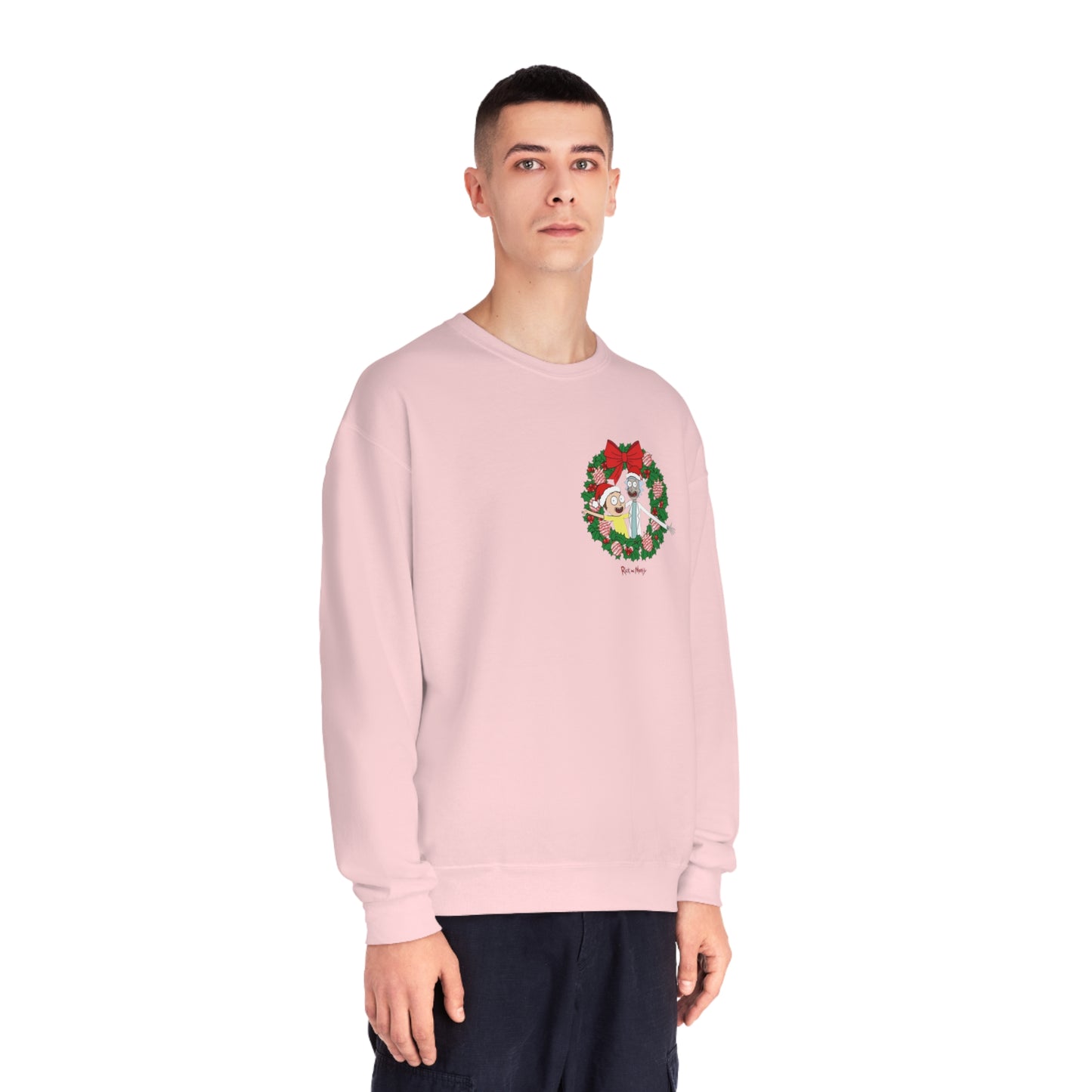 Merry Rickmas Wreath Sweater