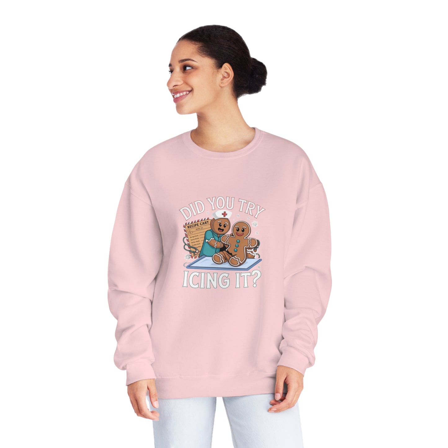 Gingerbread Cookie T-Shirt - Did You Try Icing It? Unisex Sweater