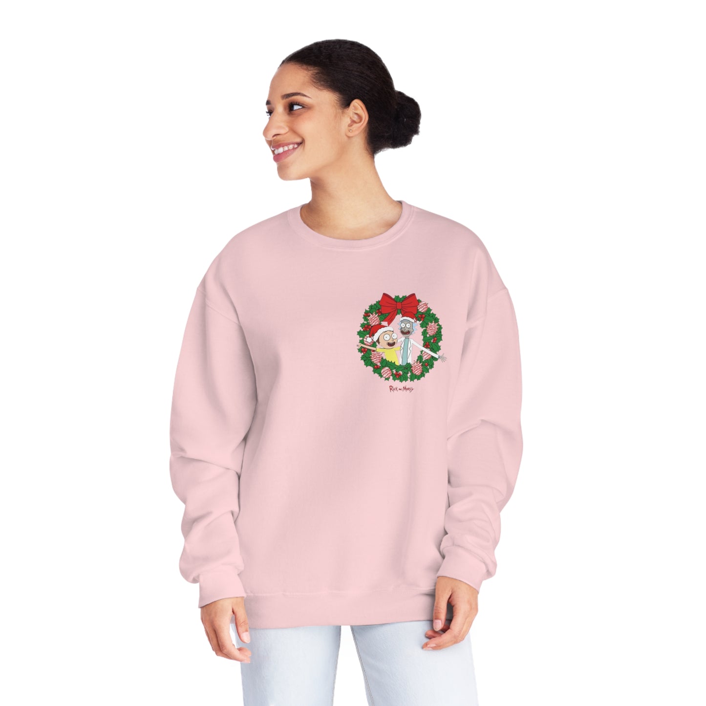 Merry Rickmas Wreath Sweater