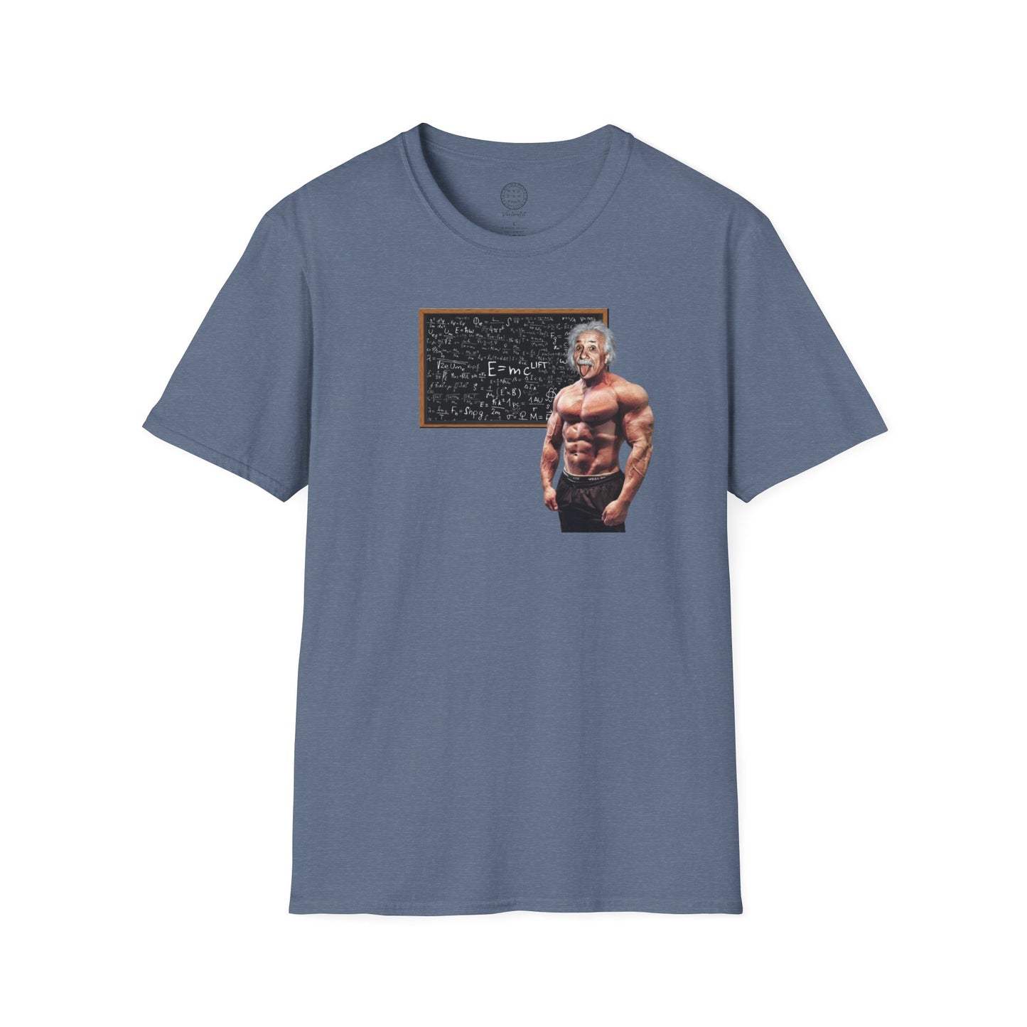 Albert Einsteins E=McLift Softstyle T shirt