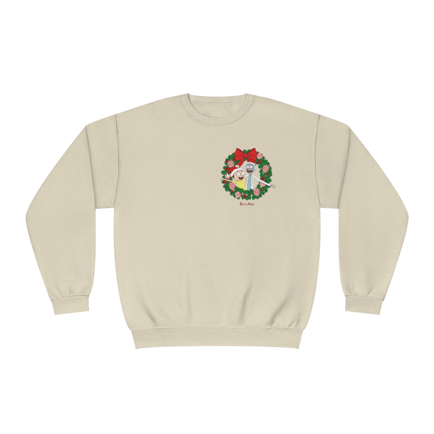 Merry Rickmas Wreath Sweater
