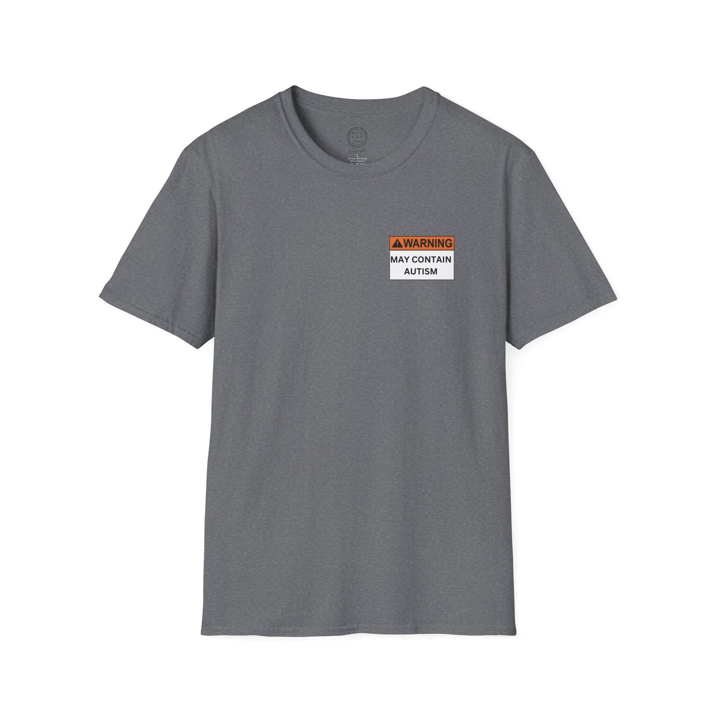 Warning May Contain Autism Softstyle T-Shirt