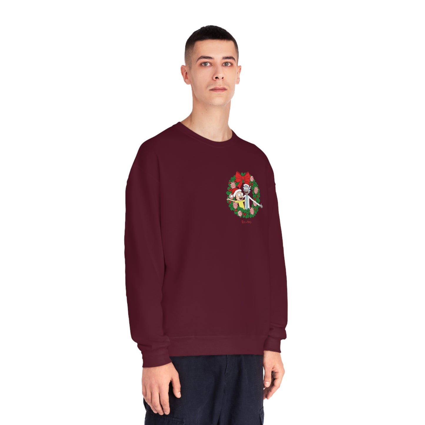 Merry Rickmas Wreath Sweater