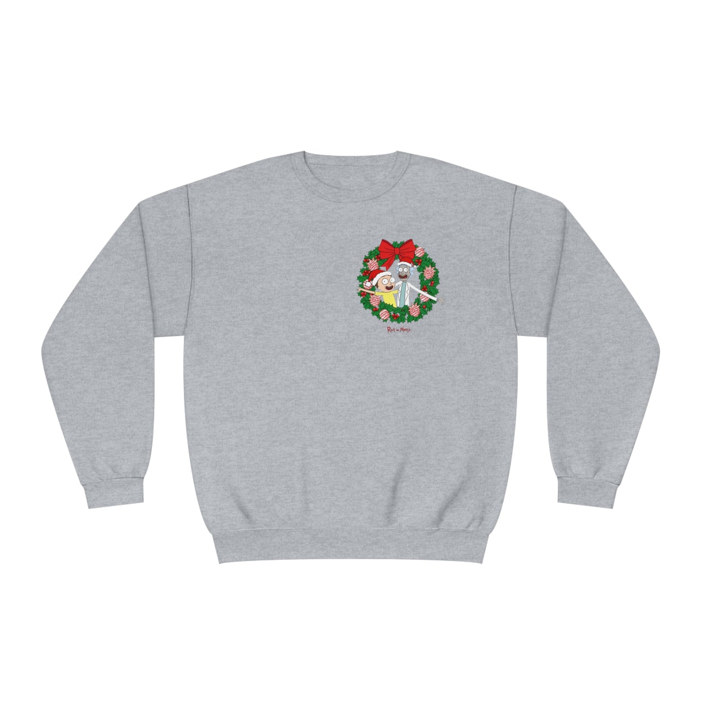 Merry Rickmas Wreath Sweater