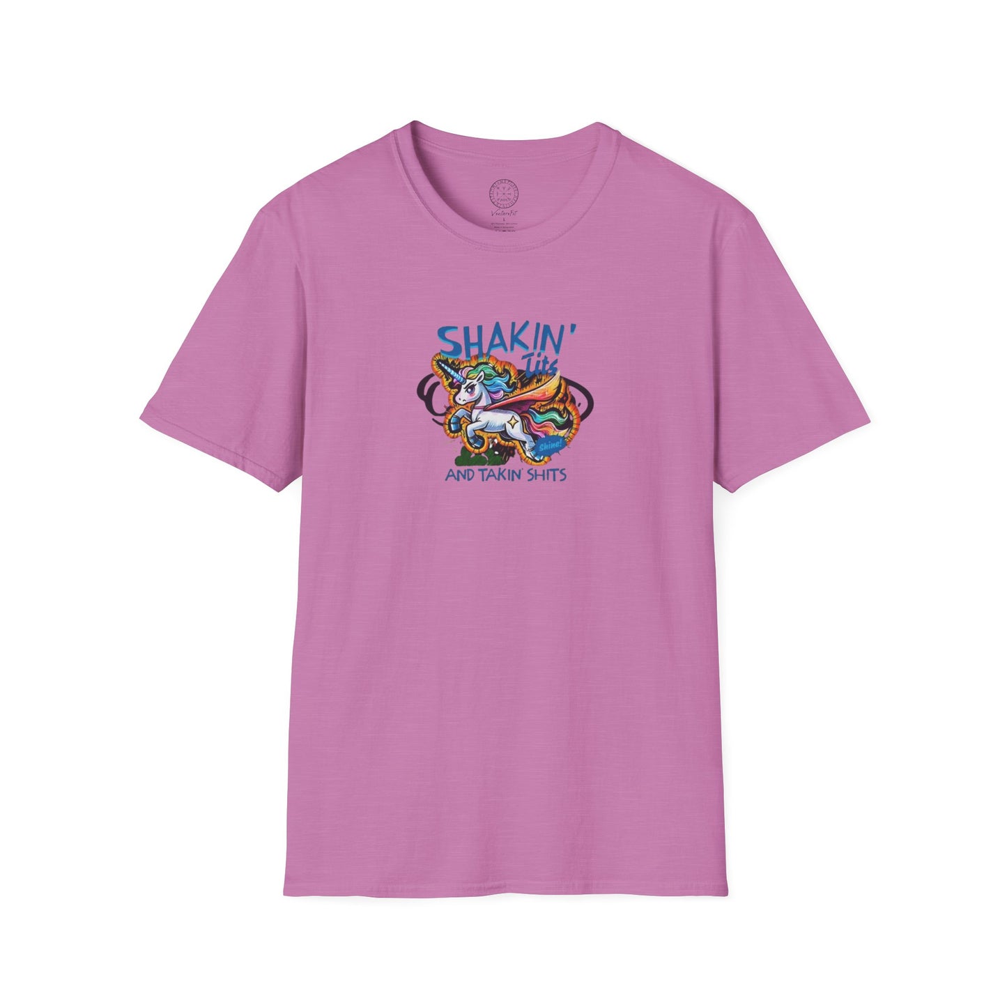Shakin tits and takin shits Softstyle T shirt