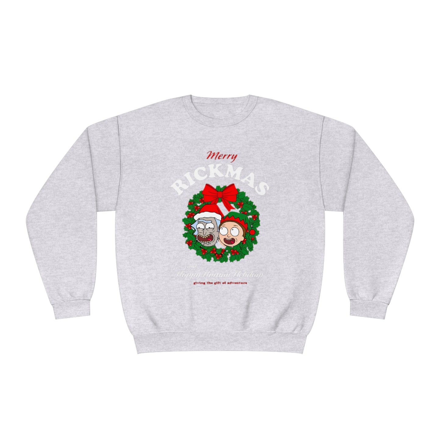 Merry Rickmas and Happy Human Holidays Sweater