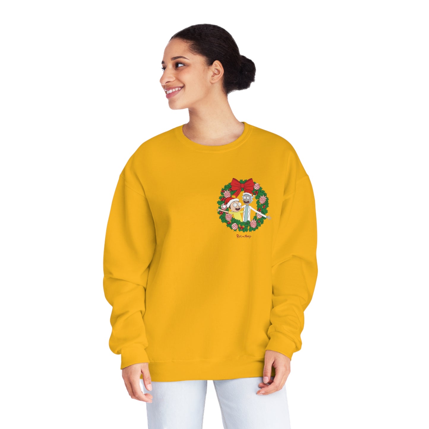 Merry Rickmas Wreath Sweater