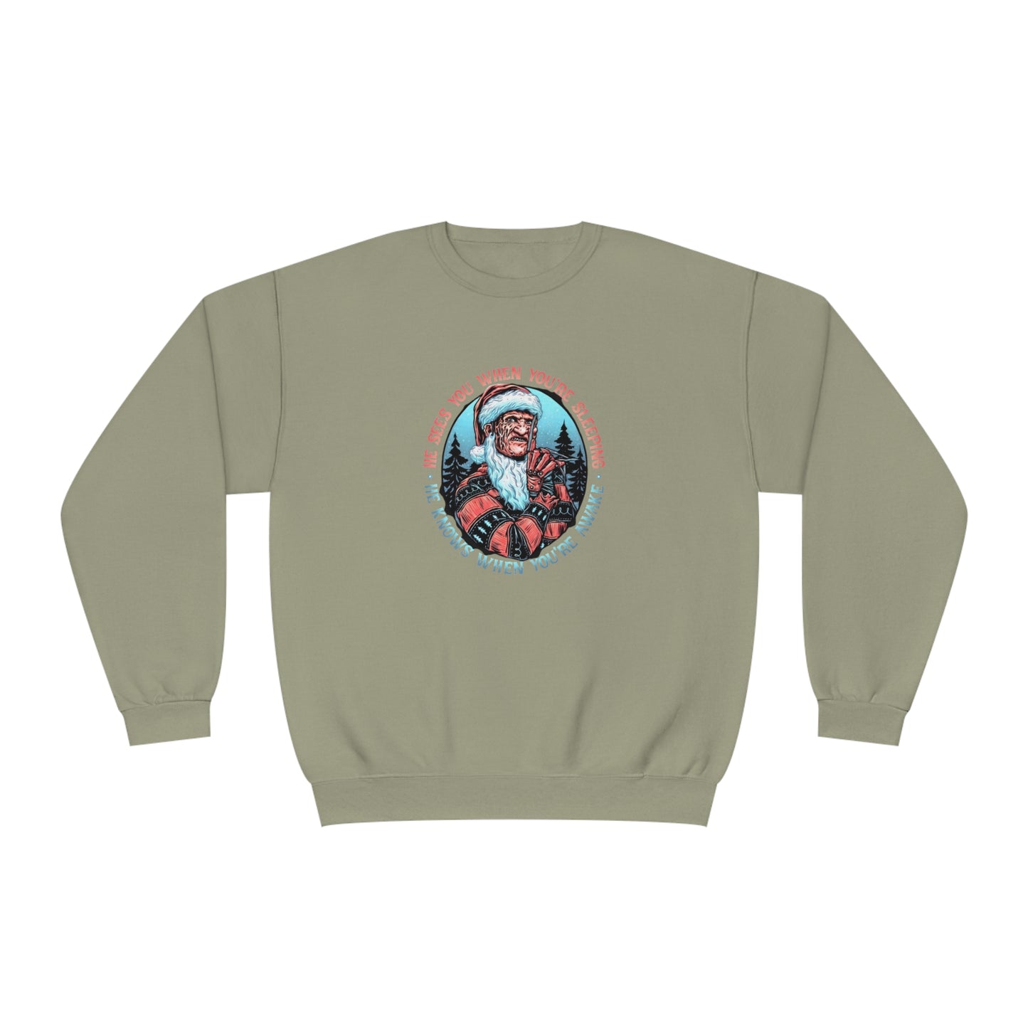 He Sees You When You’re Sleeping Christmas Sweater