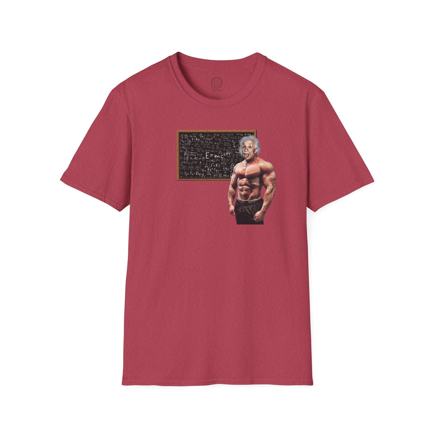 Albert Einsteins E=McLift Softstyle T shirt