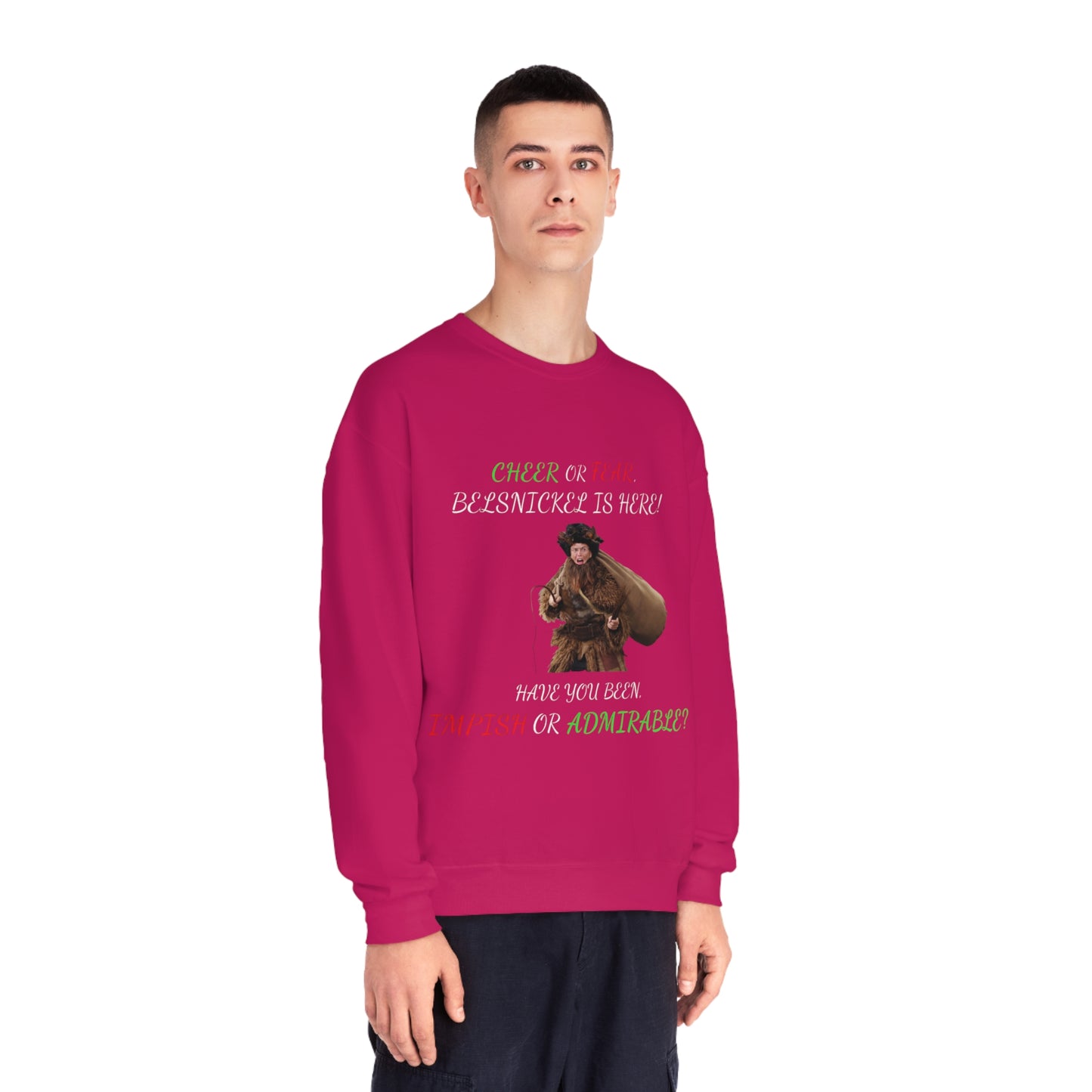Cheer or Fear, Belsnickle is Here! Christmas Sweater