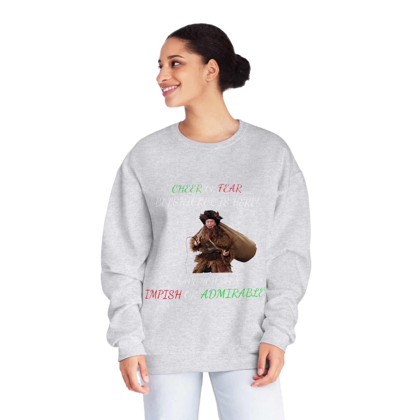 Cheer or Fear, Belsnickle is Here! Christmas Sweater