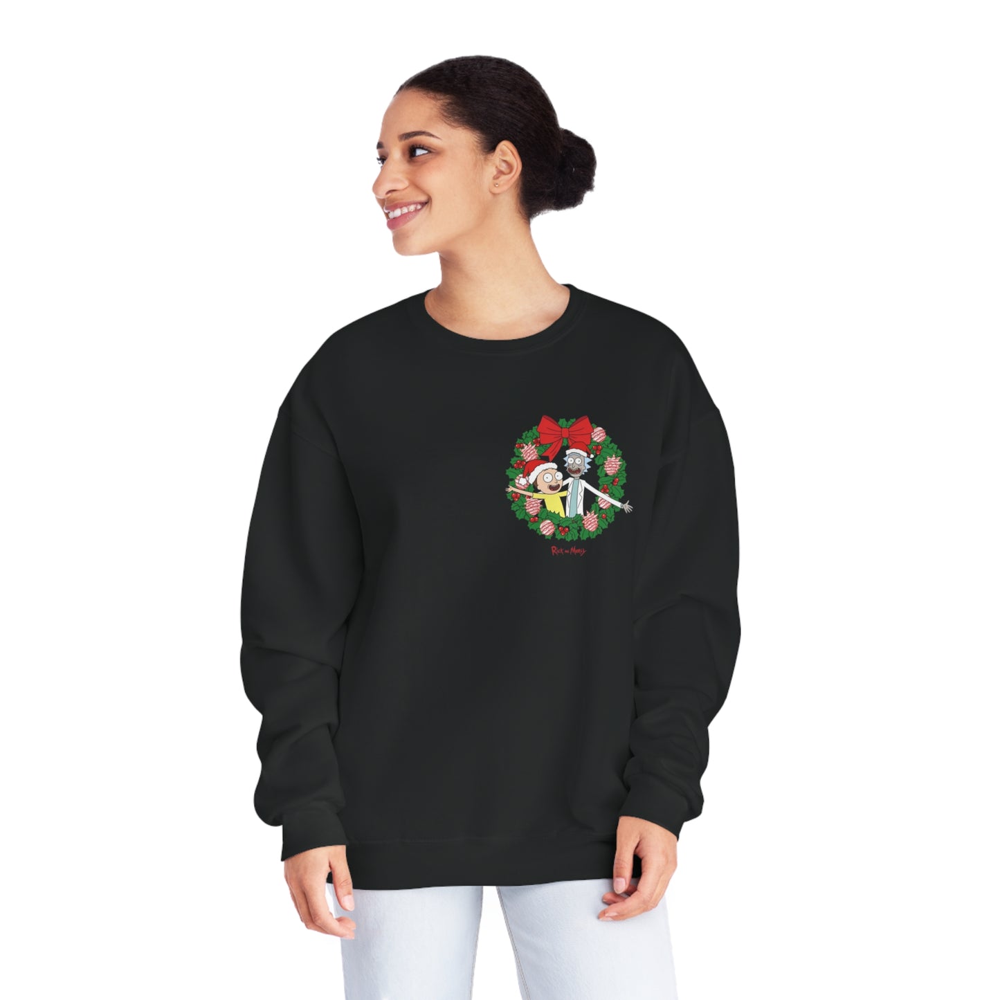 Merry Rickmas Wreath Sweater