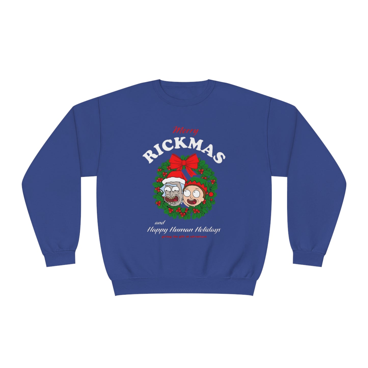 Merry Rickmas and Happy Human Holidays Sweater