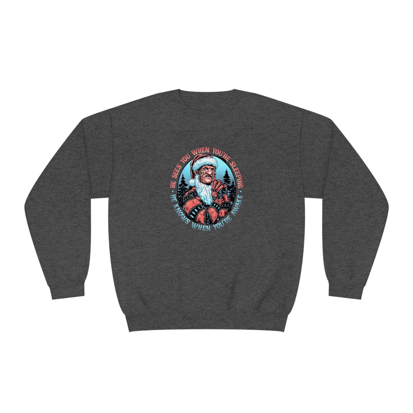He Sees You When You’re Sleeping Christmas Sweater