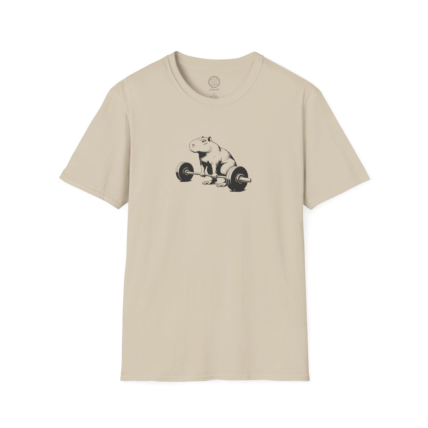 Capybara Deadlift Soft Style T Shirt
