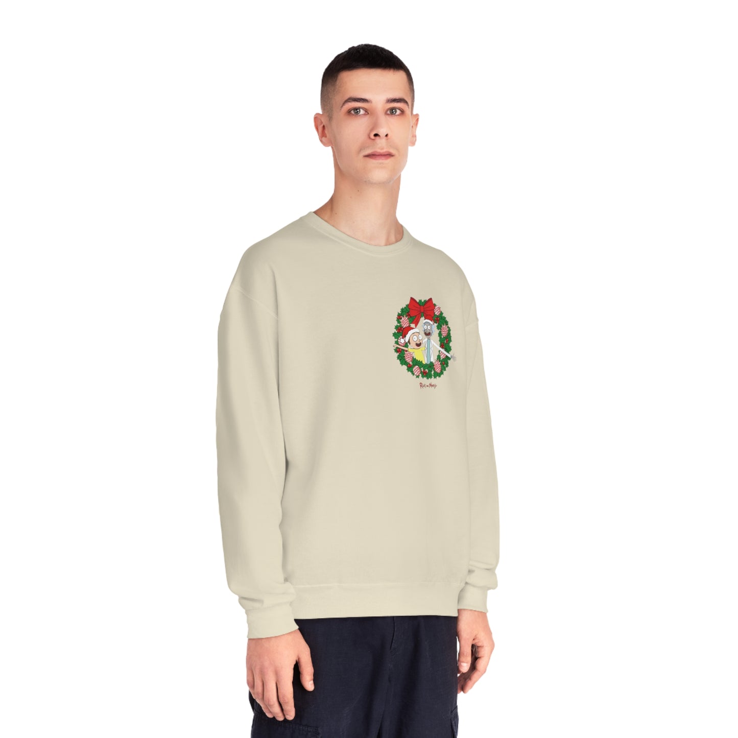 Merry Rickmas Wreath Sweater