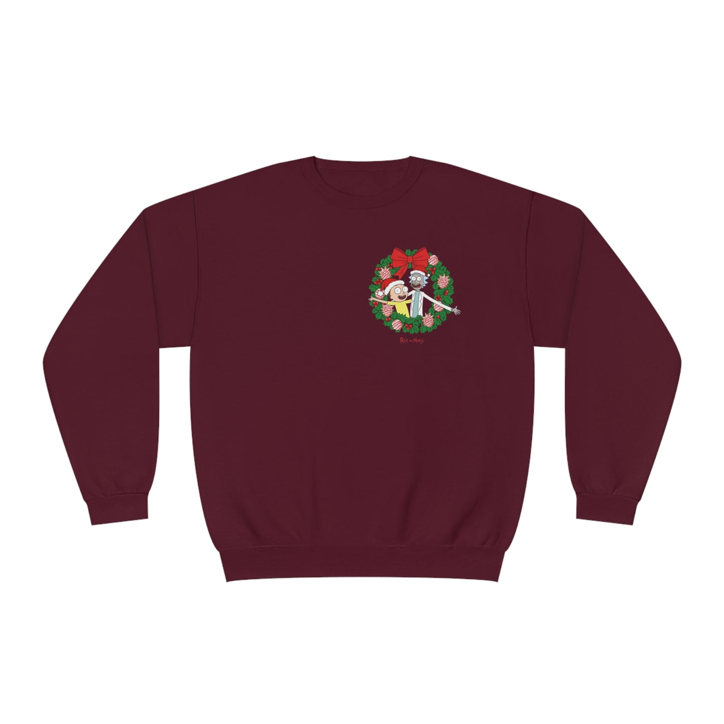 Merry Rickmas Wreath Sweater
