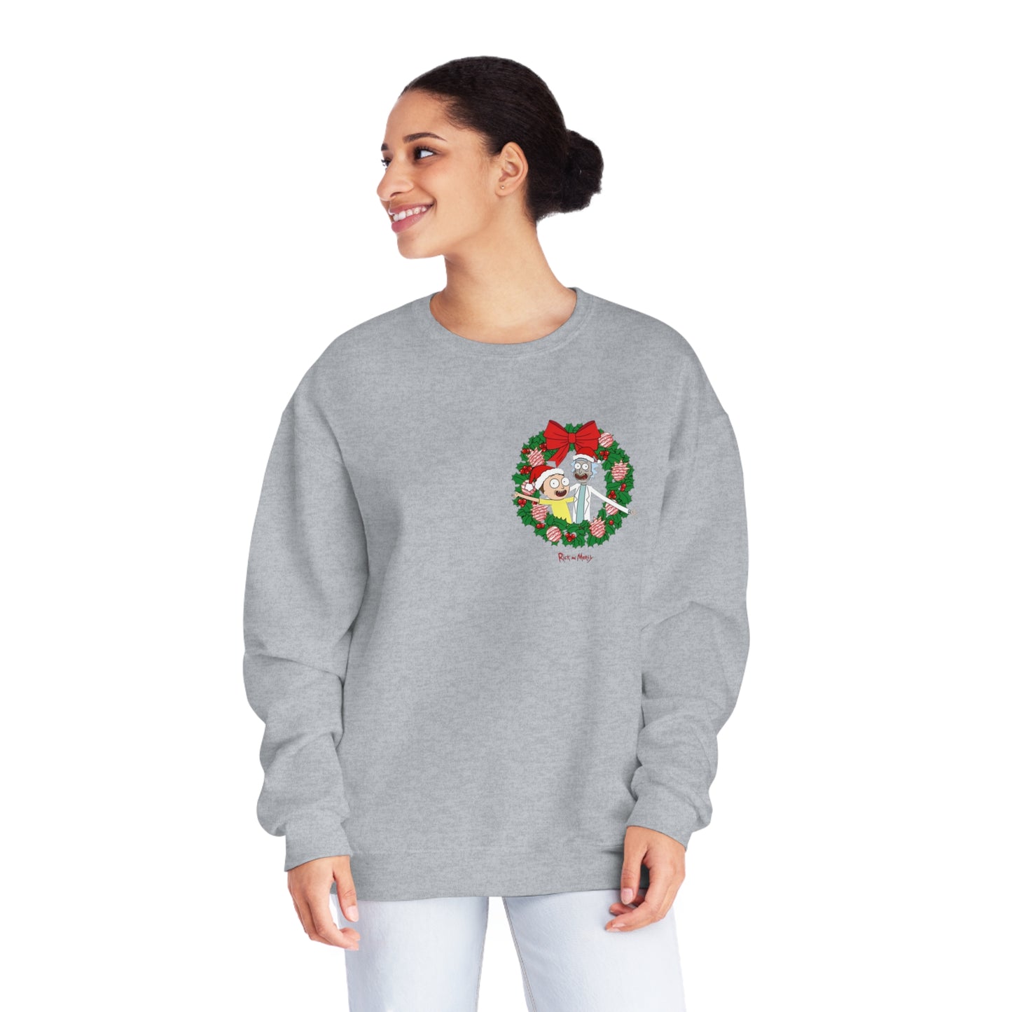 Merry Rickmas Wreath Sweater