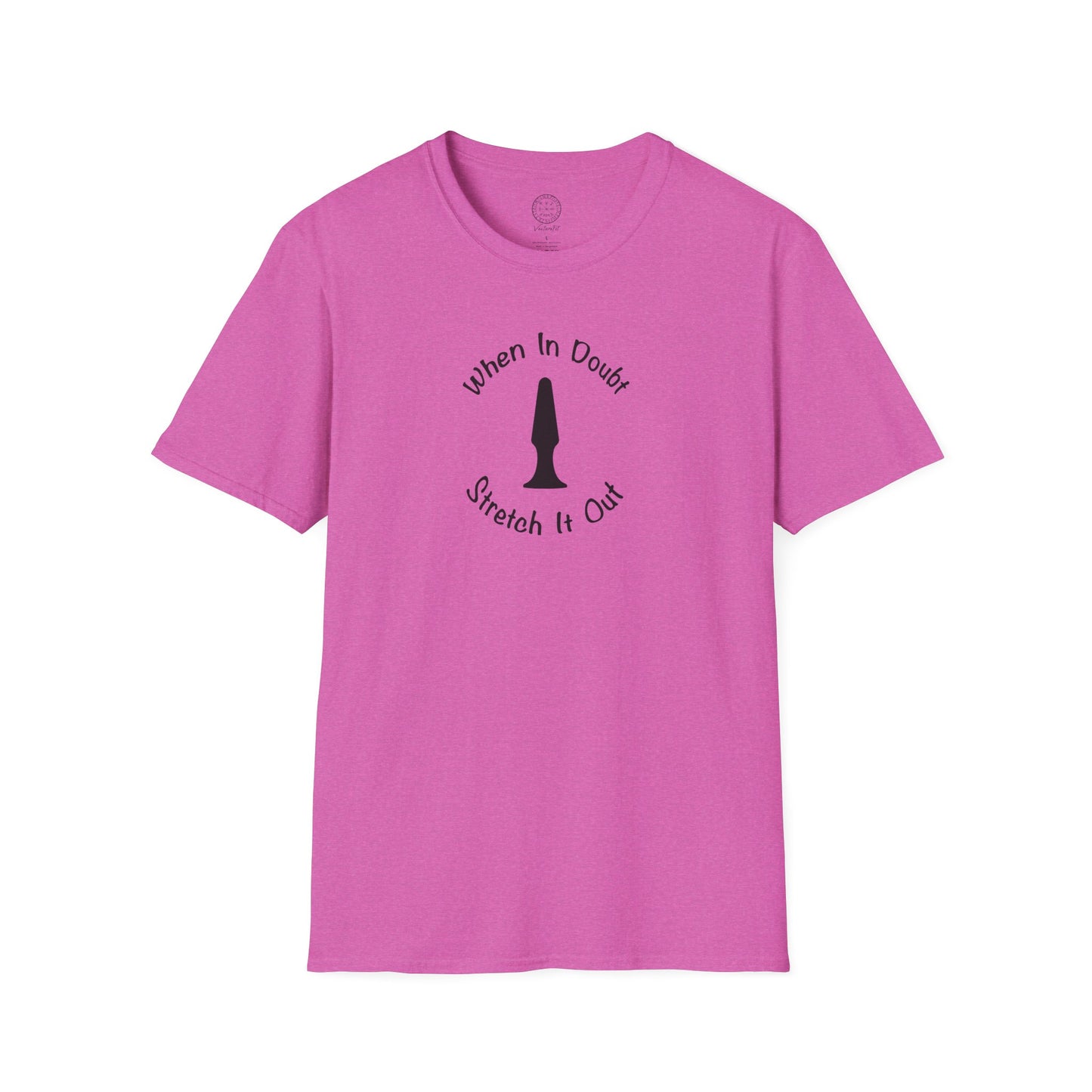 Stretch it Out T-Shirt with Butt Plug