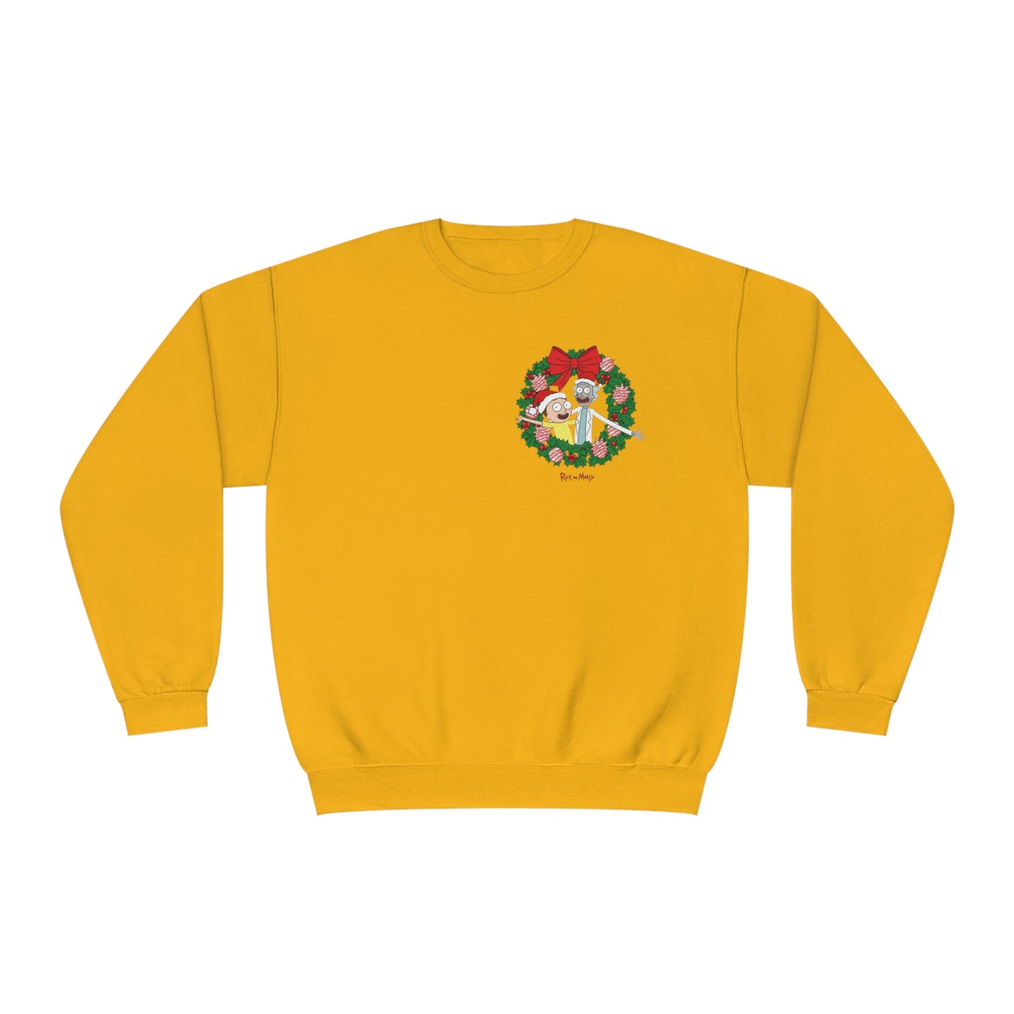 Merry Rickmas Wreath Sweater