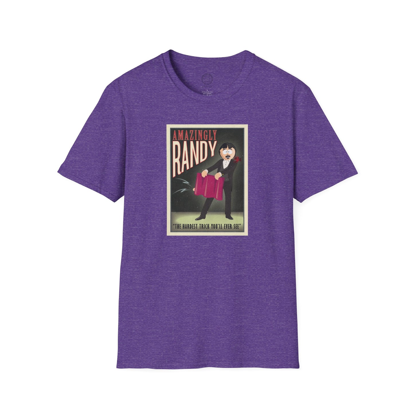 The Amazingly Randy Poster Softstyle T-shirt