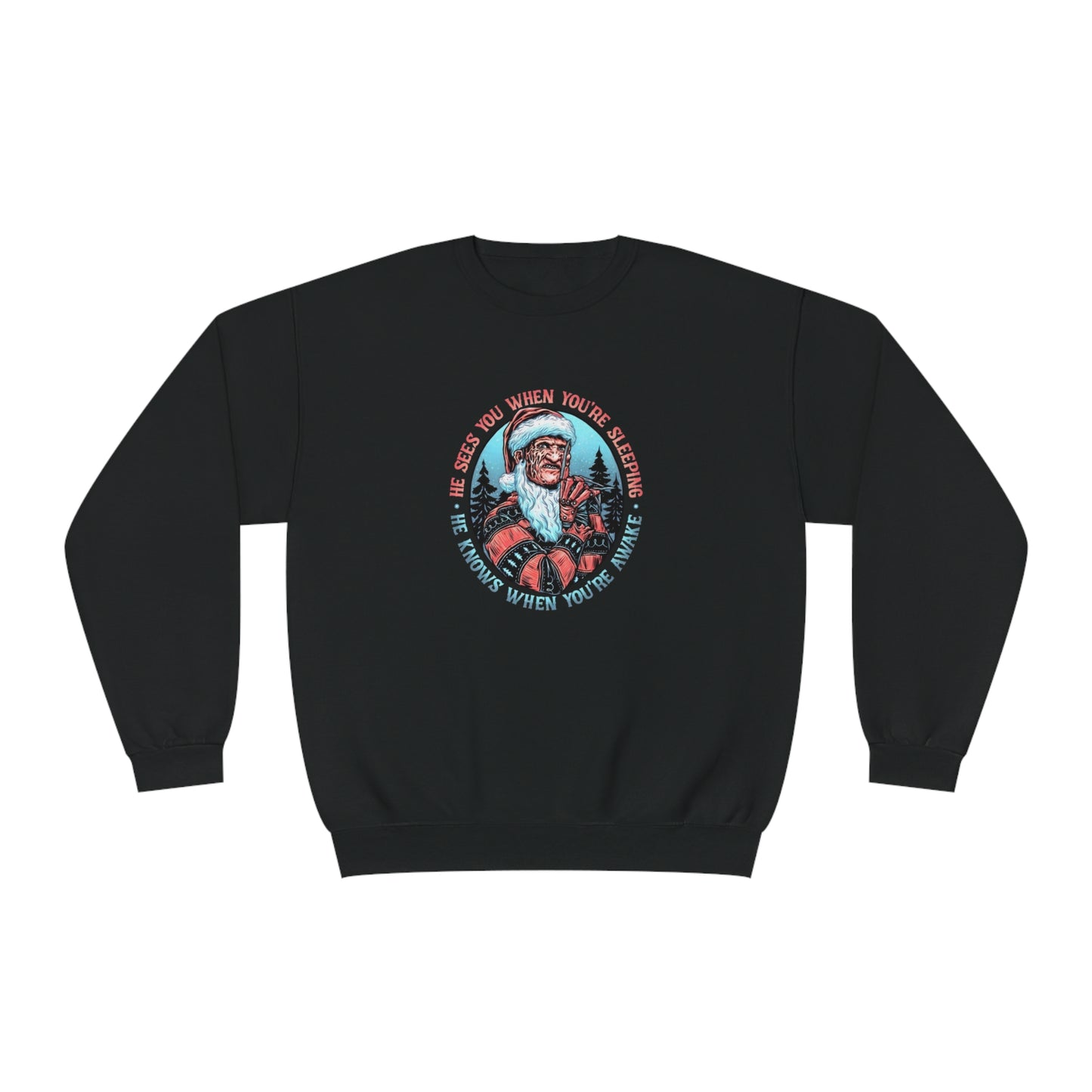 He Sees You When You’re Sleeping Christmas Sweater