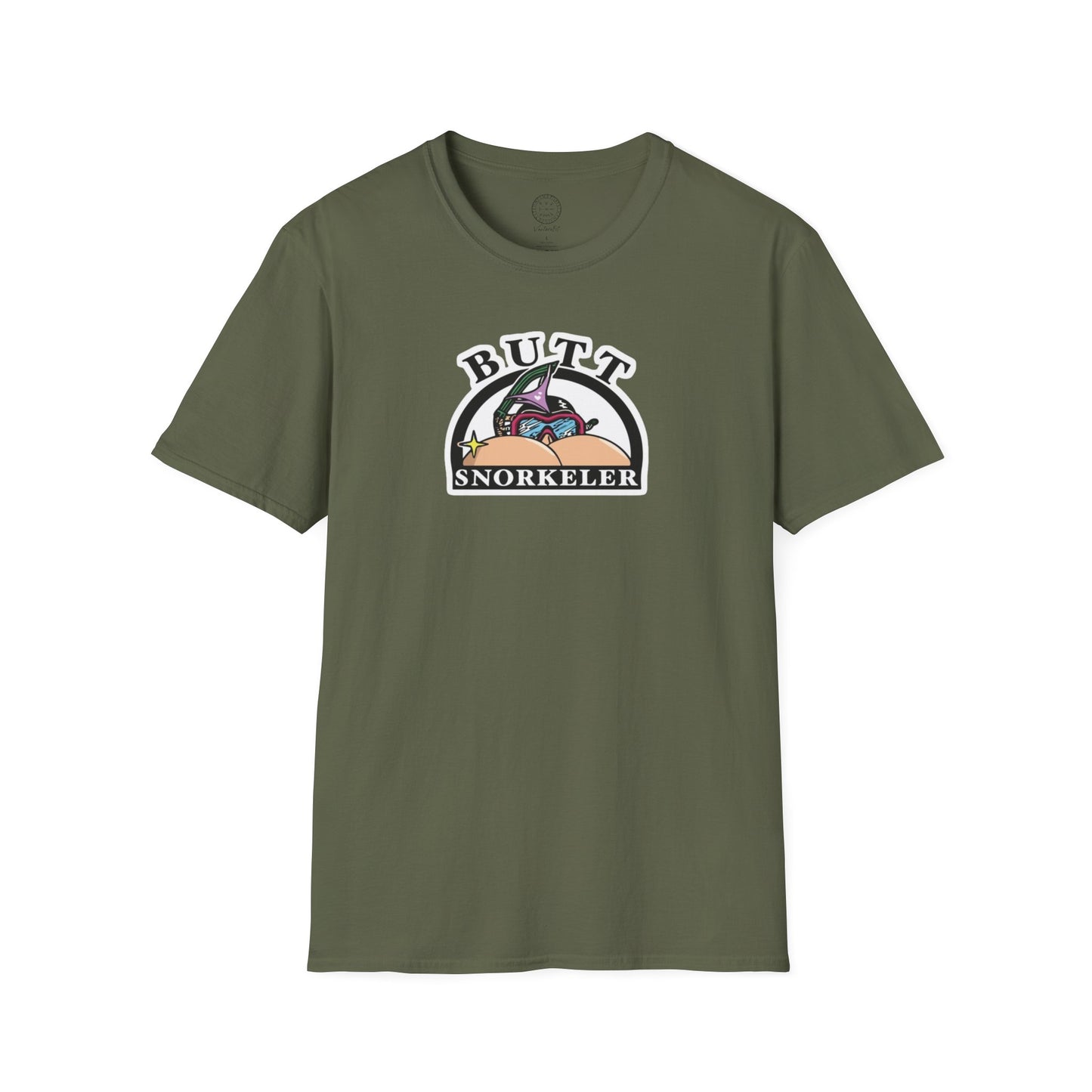 Butt Snorkeler Softstyle T Shirt