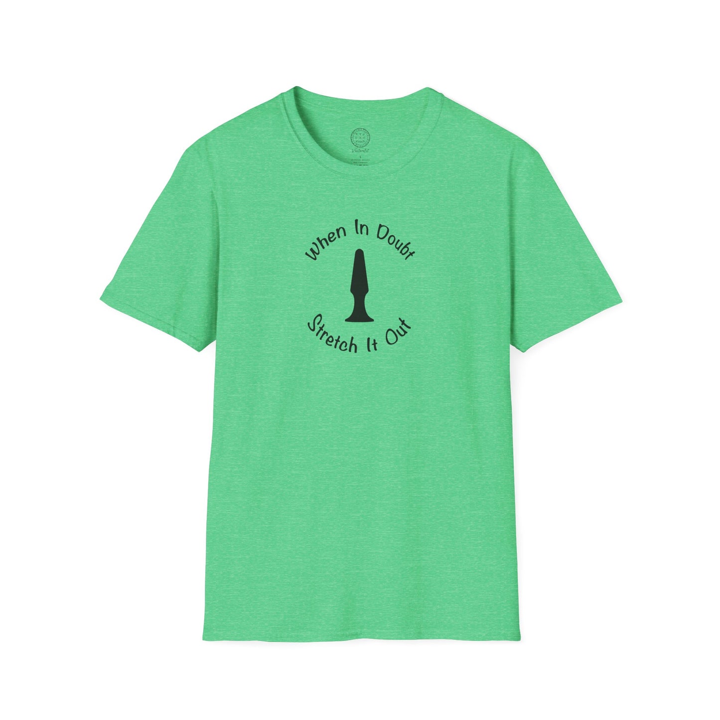 Stretch it Out T-Shirt with Butt Plug