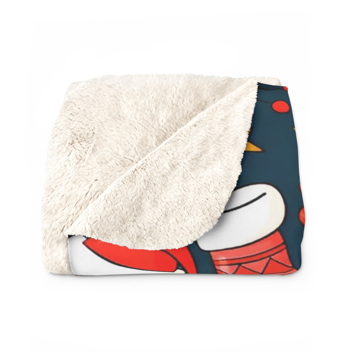 Classic Christmas Sherpa Blanket