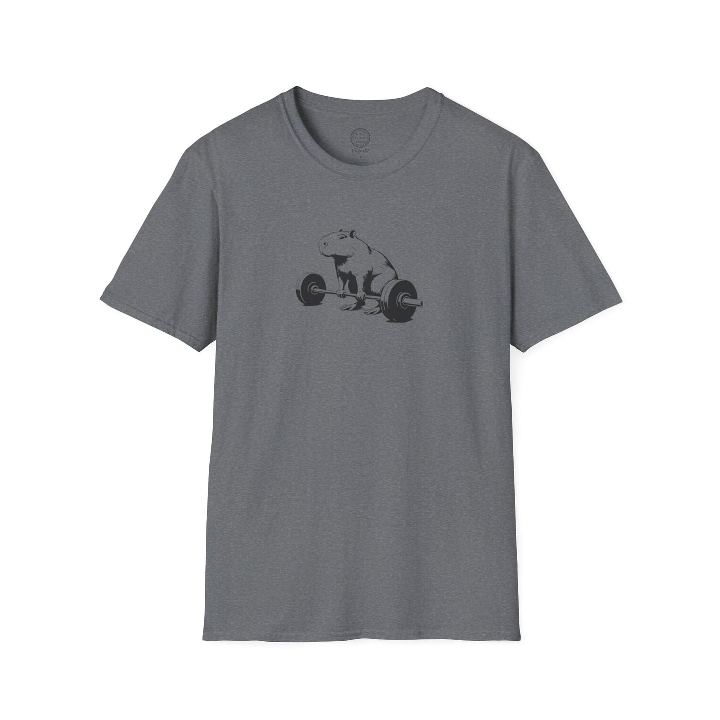 Capybara Deadlift Soft Style T Shirt