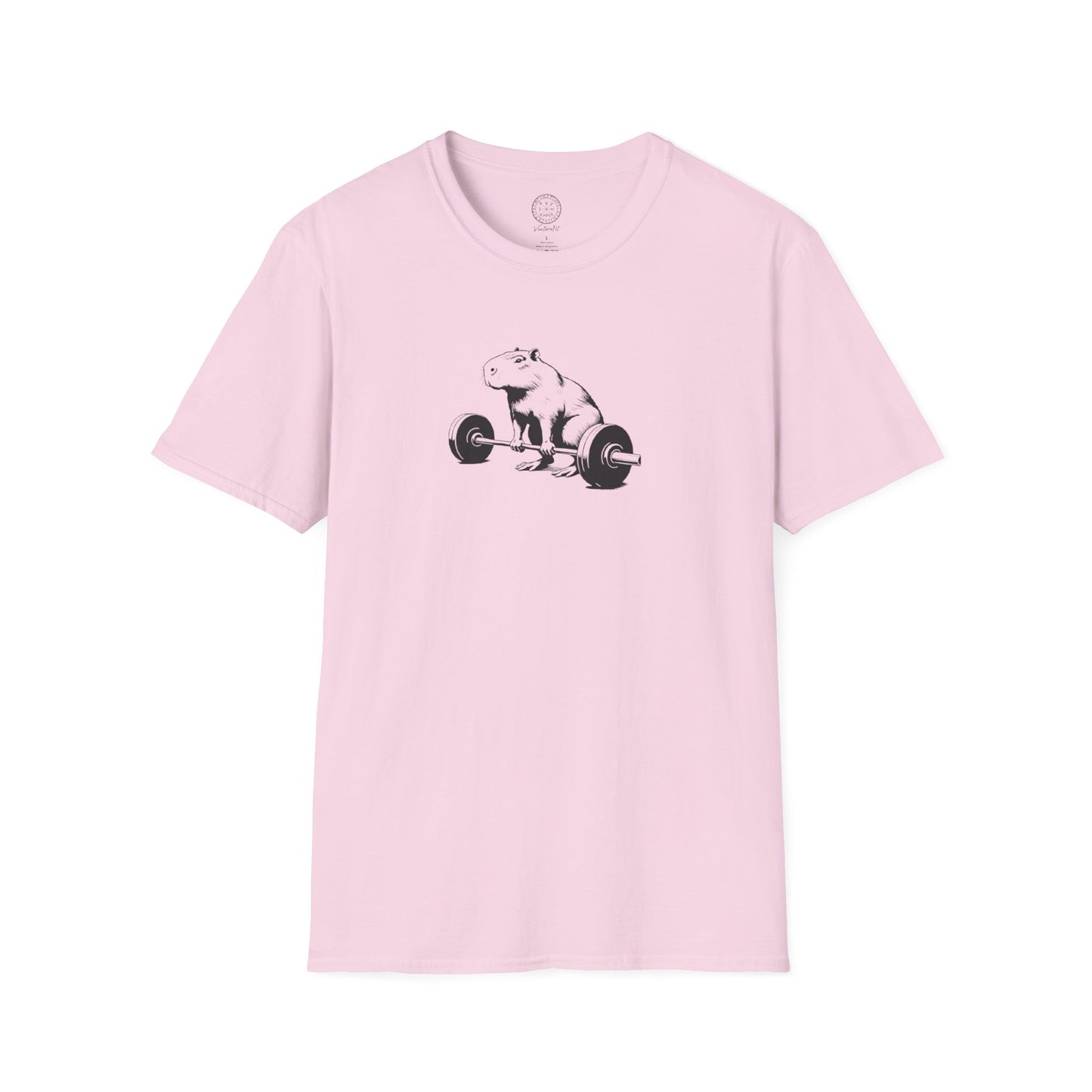 Capybara Deadlift Soft Style T Shirt