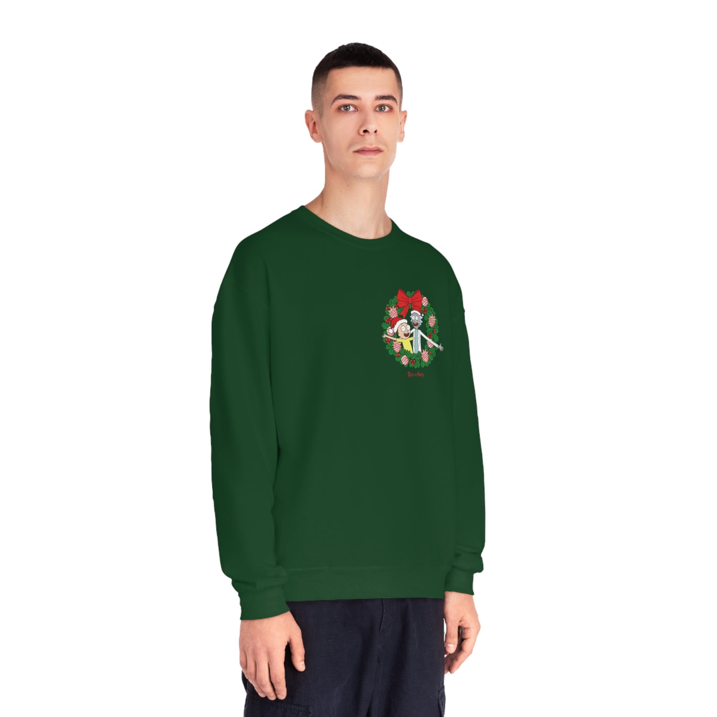 Merry Rickmas Wreath Sweater