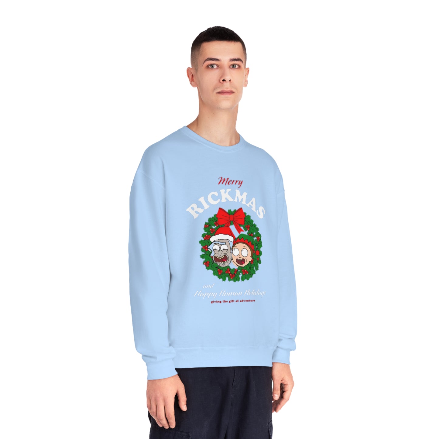 Merry Rickmas and Happy Human Holidays Sweater